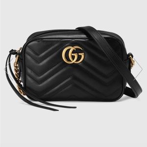 GG Marmont small matelassé shoulder bag
